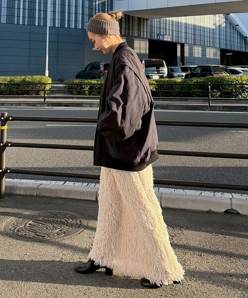 CIAOPANIC TYPY（チャオパニックティピー） スカート フェザーフリンジ