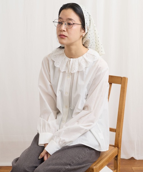 fig London（フィグロンドン） ブラウス シャツ Ann blouse レディース