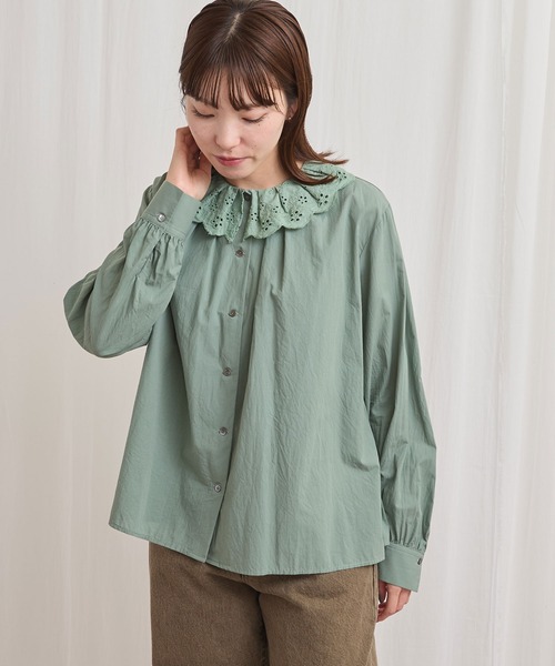 figLondon ブラウス fig London（フィグロンドン） ブラウス シャツ _Minmin blouse
