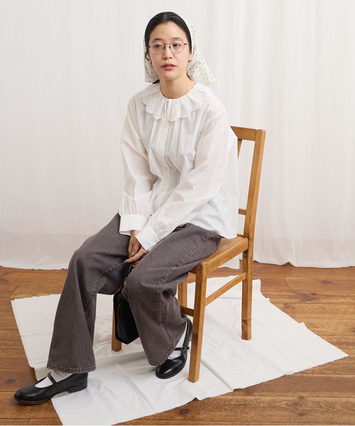 fig London（フィグロンドン） ブラウス シャツ Ann blouse レディース 