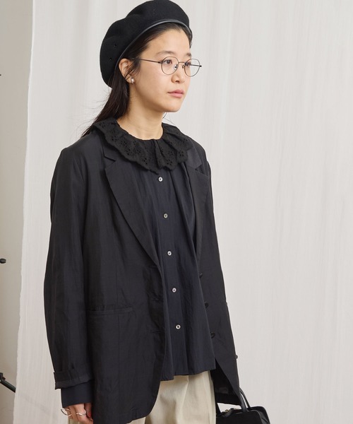 fig London cutwork ブラウス fig London（フィグロンドン） ブラウス シャツ Wendy shirt