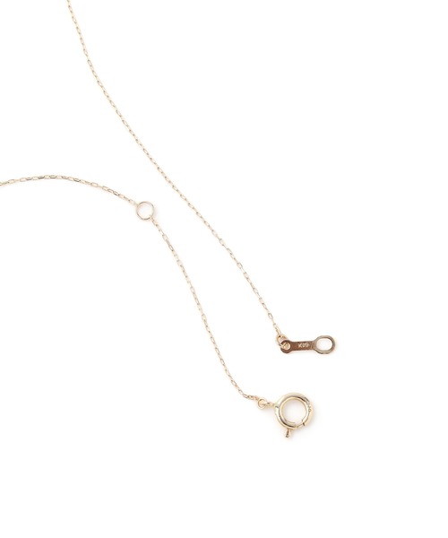 queite ネックレス K10 YG スマイルネックレス「queite」 レディース