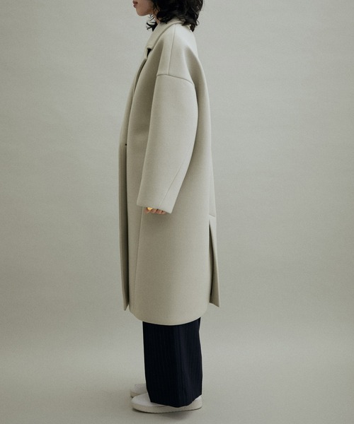 ADAM ET ROPE'（アダムエロペ） チェスターコート 38 ブラック