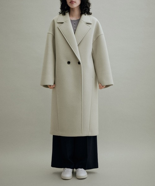 ADAM ET ROPE'（アダムエロペ） チェスターコート 38 ブラック