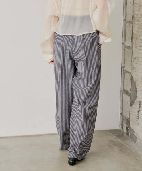 「WHIMSIC」 イージーパンツ FREE ブルー レディース_画像5