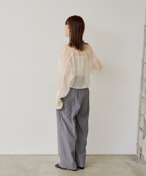 「WHIMSIC」 イージーパンツ FREE ブルー レディース_画像9