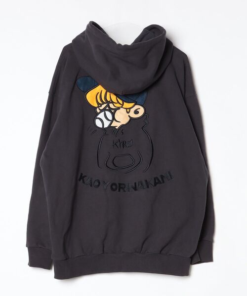 kaoyorinakami ワンポイントプルオーバーパーカー「FREAK'S STORE