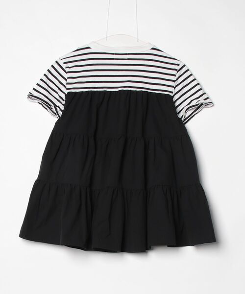 「Re.Verofonna」 半袖カットソー MEDIUM ホワイト×ブラック レディース_画像2