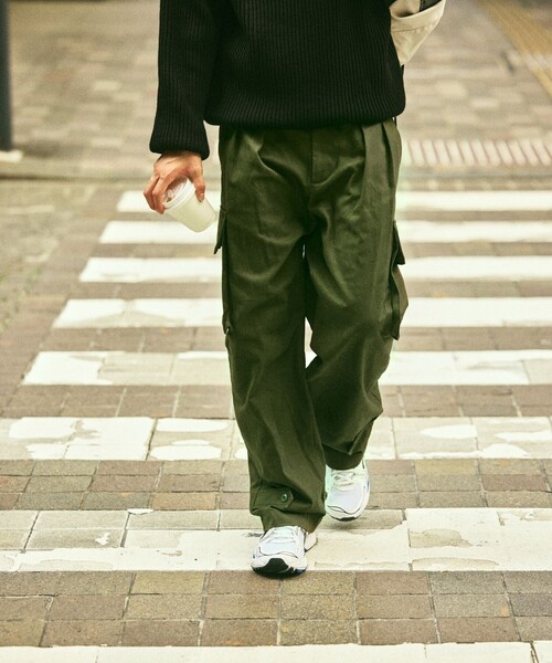 FREAK'S STORE（フリークスストア） カーゴパンツ MEDIUM オリーブ