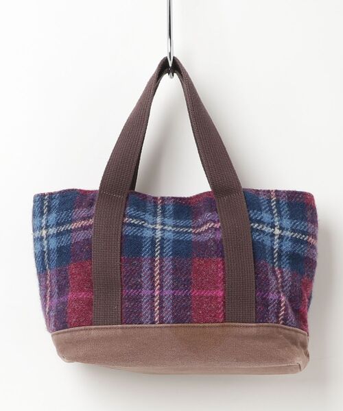 HARRIS TWEED（ハリスツイード） チェック柄トートバッグ「Afternoon