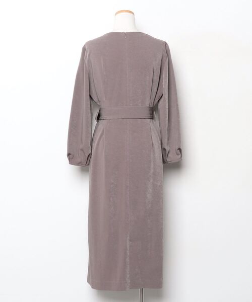 「ketty」 長袖ワンピース M ブラウン レディース_画像2