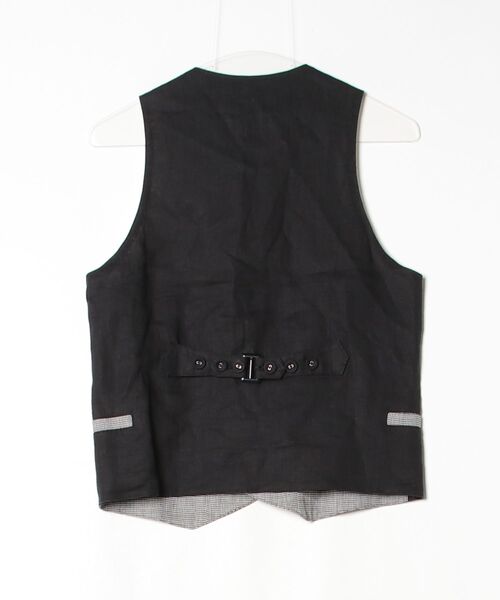 「EEL」 ベスト X-SMALL ブラック メンズ_画像2