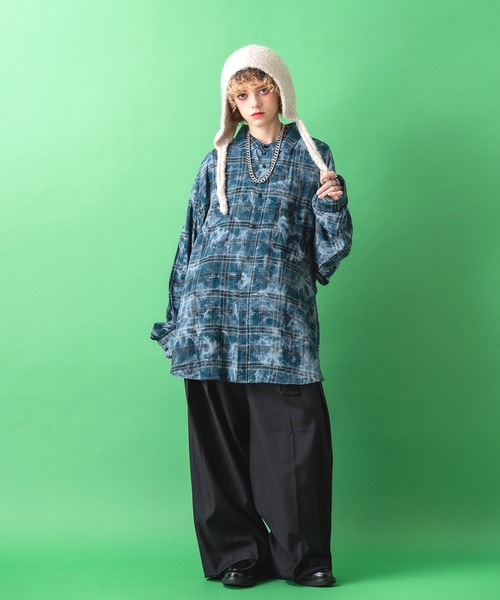 「ankoROCK」 ニットキャップ ONESIZE アイボリー レディース_画像6