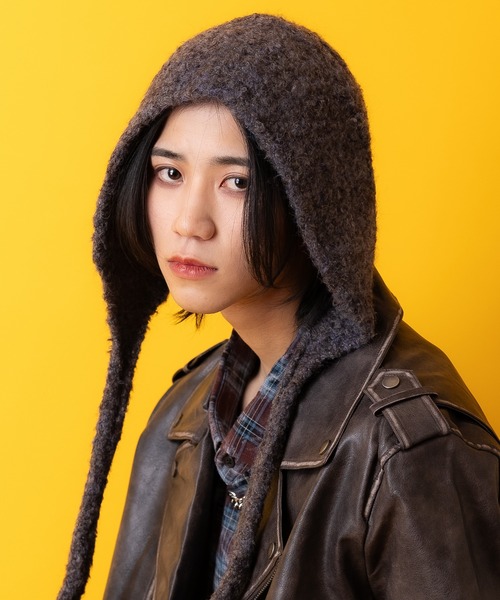 「ankoROCK」 ニットキャップ ONESIZE アイボリー レディース_画像7