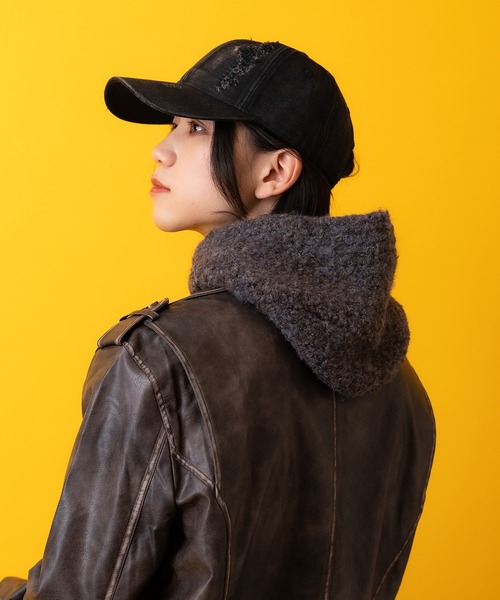 「ankoROCK」 ニットキャップ ONESIZE アイボリー レディース_画像9