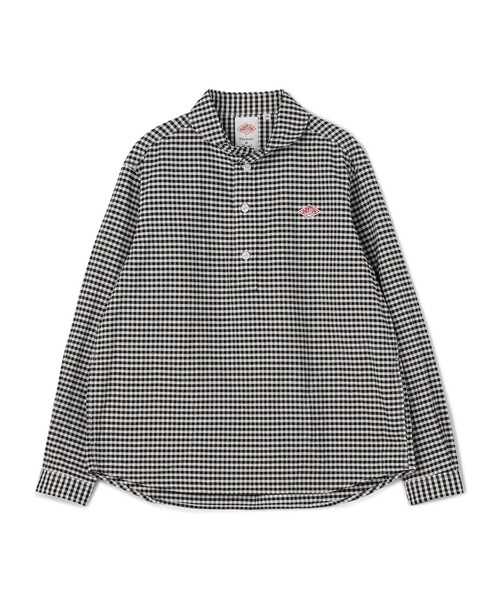 Danton（ダントン） 長袖シャツ 38 ブラック系その他 レディース