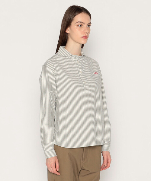 Danton（ダントン） 長袖シャツ 38 ブラック系その他 レディース