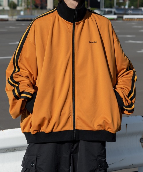 「Perushu」 ブルゾン LARGE オリーブ メンズ_画像3