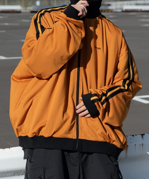 「Perushu」 ブルゾン LARGE オリーブ メンズ_画像9