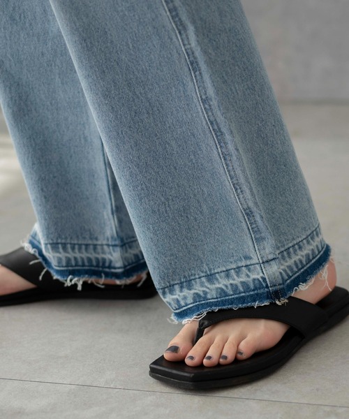 [WEGO] Denim брюки MEDIUM свет индиго голубой женский 