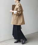 トレンチコート コート 「WEB限定」キルティ...の詳細画像2