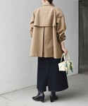 トレンチコート コート 「WEB限定」キルティ...の詳細画像1