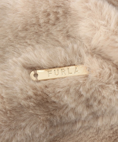 「FURLA」 スヌード FREE グレー レディース_画像9