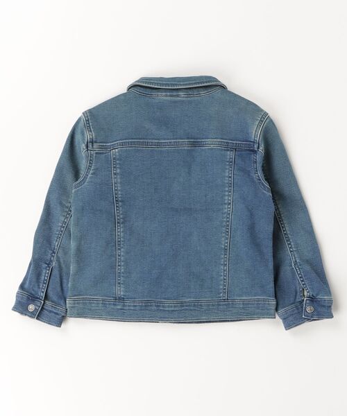 「PETIT BATEAU」 「KIDS」デニムジャケット 116 ブルー キッズ_画像2