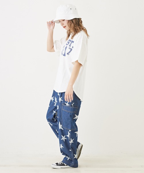 「CUBE SUGAR」 デニムパンツ M ブルー系その他2 レディース_画像3