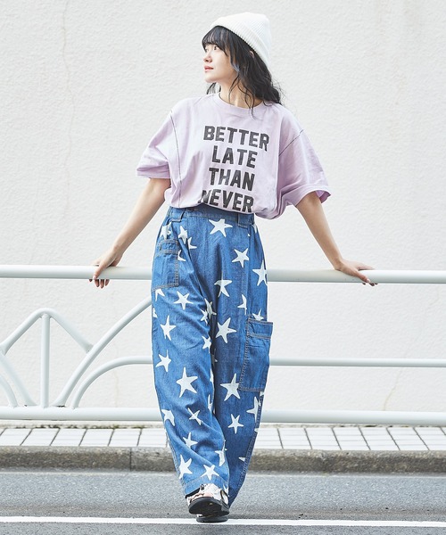 「CUBE SUGAR」 デニムパンツ M ブルー系その他2 レディース_画像5