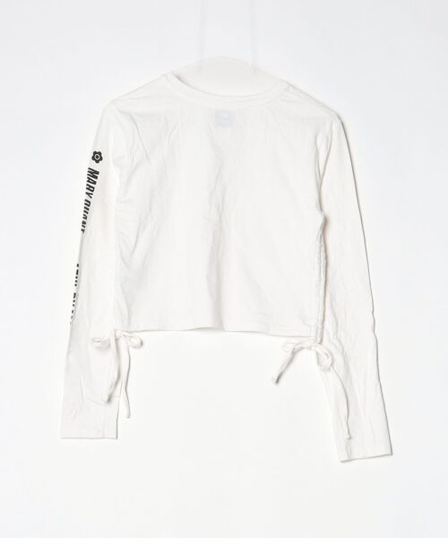 「MARY QUANT」 長袖カットソー「AZUL by moussyコラボ」 FREE ホワイト レディース_画像2