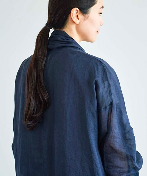 コート アウター ata robe 3. / ラミーローブコート レディースの画像