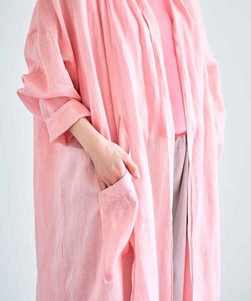 コート アウター ata robe 3. / ラミーローブコート レディースの画像