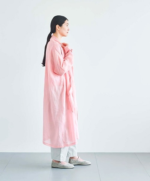 コート アウター ata robe 3. / ラミーローブコート レディースの画像