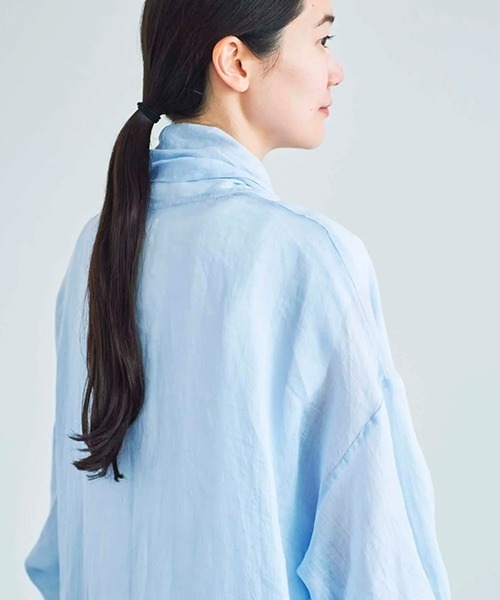 コート アウター ata robe 3. / ラミーローブコート レディースの画像