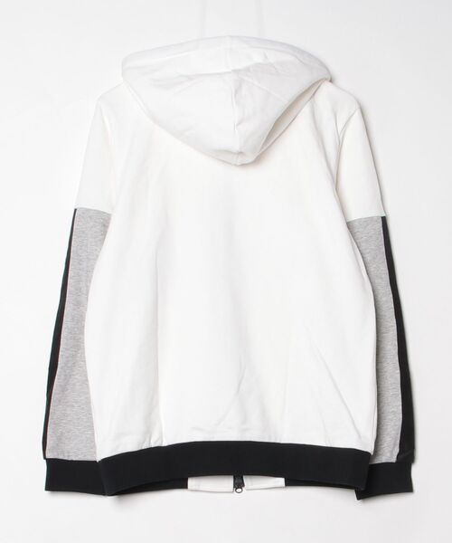 「5351 POUR LES HOMMES」 ジップアップパーカー 48 ホワイト メンズ_画像2