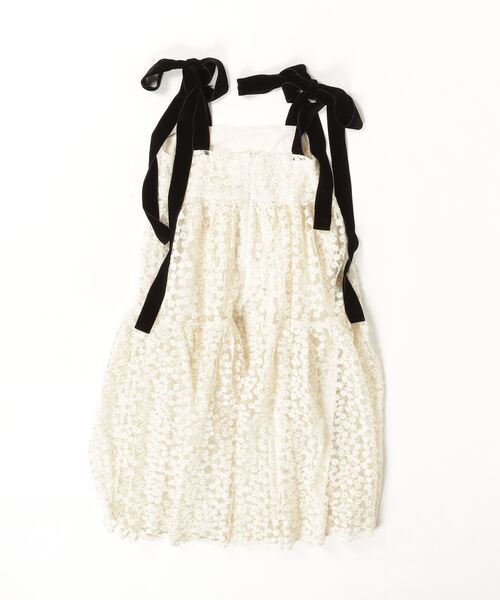 「CAROLINA GLASER」 キャミソールワンピース SMALL ブルー系その他 レディース_画像2