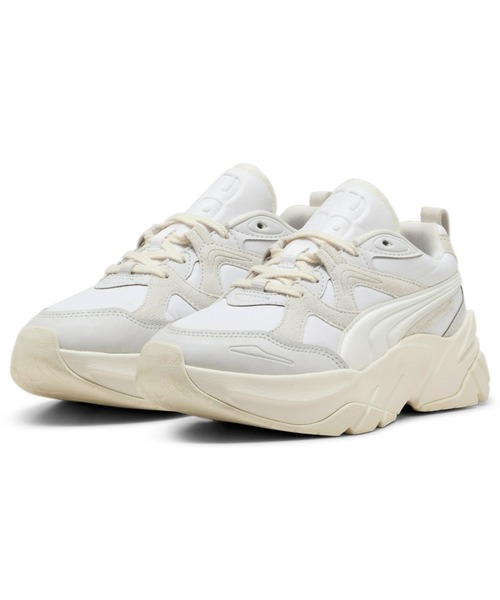 PUMA（プーマ） ローカットスニーカー 24.5cm グレー×ホワイト