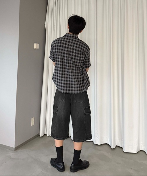 「sedacle」 デニムパンツ SMALL インディゴブルー メンズ_画像4