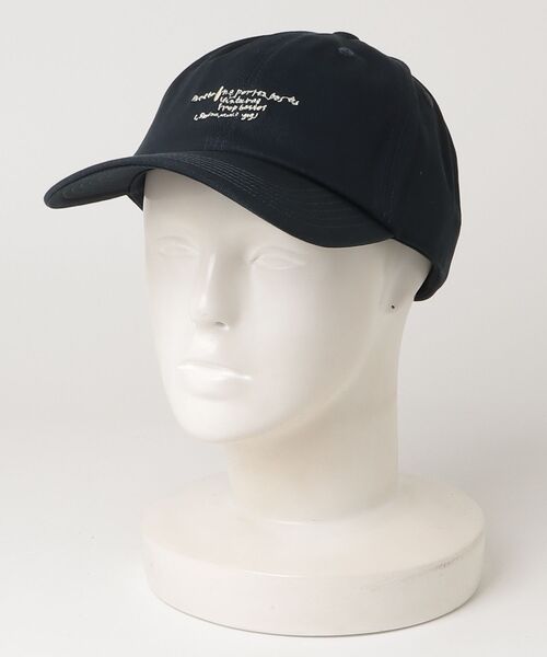 La Maison de Lyllis（ラメゾンドリリス） キャップ 帽子 Letter cap