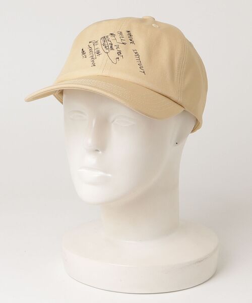La Maison de Lyllis（ラメゾンドリリス） キャップ 帽子 Letter cap