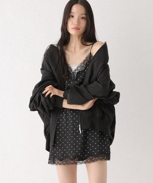 Heather（ヘザー） ma1 ma-1 ギャザーBIG MA-1 656615 レディース