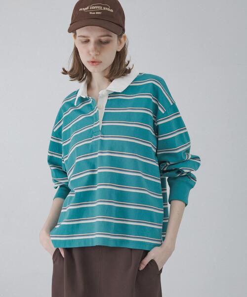 URBAN RESEARCH Sonny Label tシャツ マルチボーダーラガーシャツ