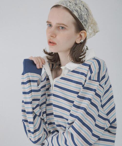 URBAN RESEARCH Sonny Label tシャツ マルチボーダーラガーシャツ
