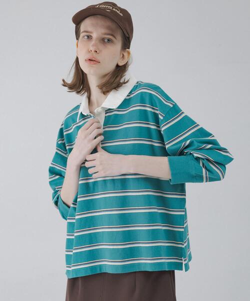 URBAN RESEARCH Sonny Label tシャツ マルチボーダーラガーシャツ