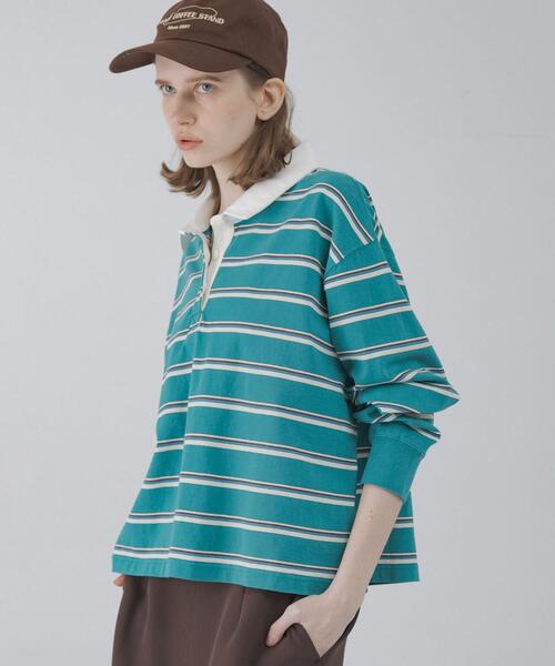 URBAN RESEARCH Sonny Label tシャツ マルチボーダーラガーシャツ