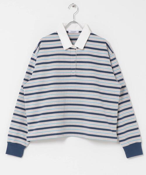 URBAN RESEARCH Sonny Label tシャツ マルチボーダーラガーシャツ