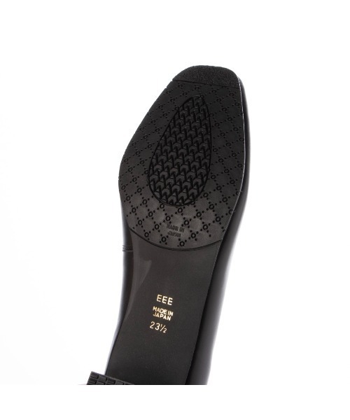 「ing」 パンプス 24cm クリアブラック レディース_画像5