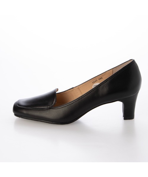 「ing」 パンプス 24cm クリアブラック レディース_画像7