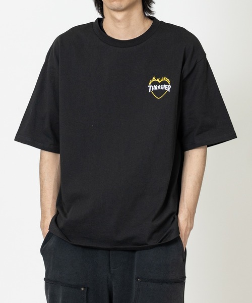 THRASHER（スラッシャー） tシャツ 「at」「THRASHER/スラッシャー